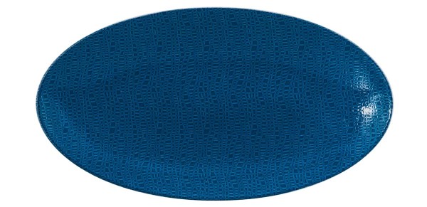 Seltmann Life Fashion Classic Blue Servierplatte oval 40x26 cm