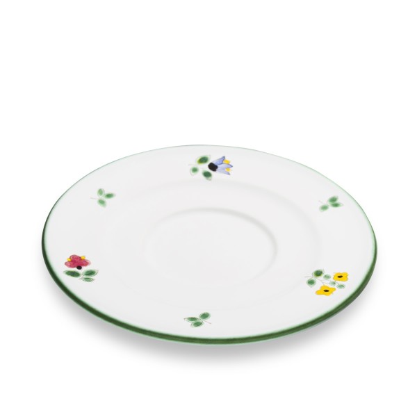 Gmundner Streublumen 0321TUGO14 Unterteller Cappuccino (Ø 14cm)