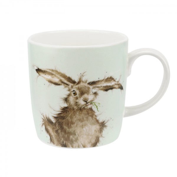 Royal Worcester Wrendale Designs Becher mit Henkel, Hare Brained (MMMQ4020-XD) 0,4 l