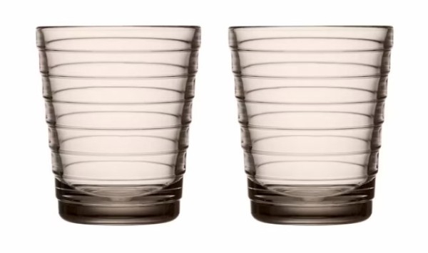 Iittala Aino Aalto 1051122 Becher 22cl linen 2pcs