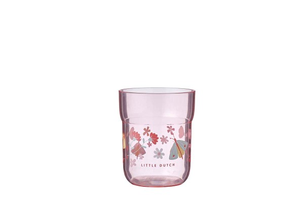 Mepal Mio 108022065243 Kinder-Trinkglas 250ml - Flowers &amp; Butterflies