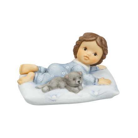 Goebel Nina und Marco Marco Baby 11341021 Es gibt viel zu entdecken 5,5 x 3,5 cm