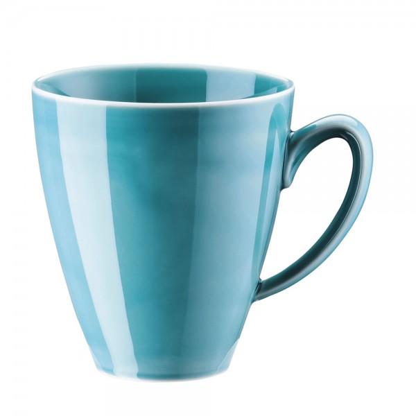 Rosenthal Mesh Colours Aqua Becher mit Henkel