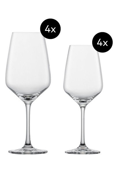 Schott Zwiesel TULIP 8741 Set 8-tlg. ( 4 x Weißwein, 4 x Rotwein)