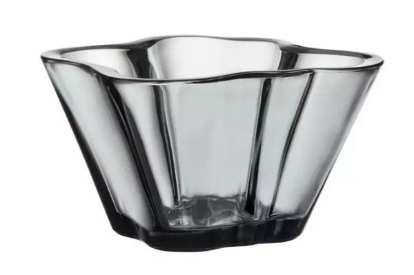 iittala Alvar Aalto Kollektion Bowl grau 75mm