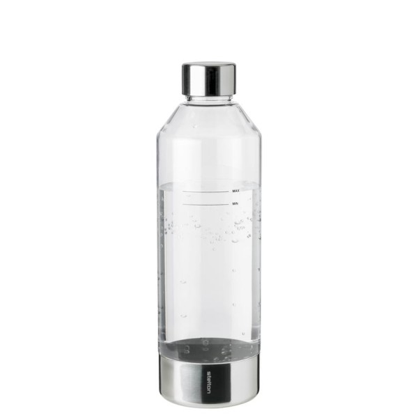 Stelton Brus 2101 Wassersprudler Flasche 1.15 l. steel