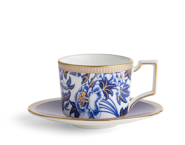 Wedgwood Hibiscus Espressotasse mit Untertasse (8002) 70 ml