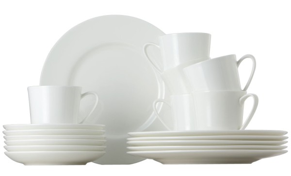 Rosenthal Jade Weiss Kaffeeset 18-tlg.