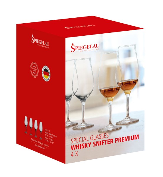 Spiegelau 4460177 Whisky Snifter Premium Set 4-tlg.