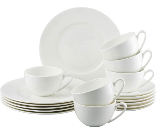 Rosenthal Jade Weiss Kaffeeset 18tlg./Kombitasse