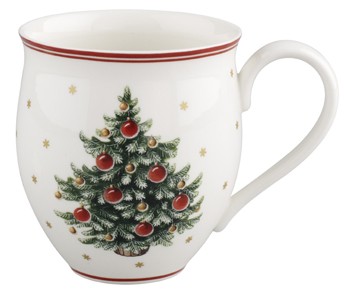 Villeroy &amp; Boch Toy`s Delight 1485854860 Becher mit Henkel Tannenbaum 0,44 l