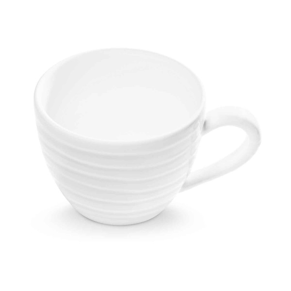 Gmundner Weißgeflammt 0107TTMA12 Teetasse Maxima (0,4L)