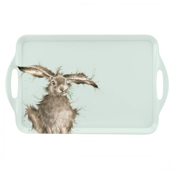 Royal Worcester Wrendale Designs Tablett groß, Hare (X0019518892) 48 x 29,5 cm