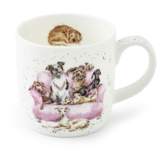 Royal Worcester Wrendale Designs Becher Movie Night (Dogs) 0.31L MMUD5629-XS