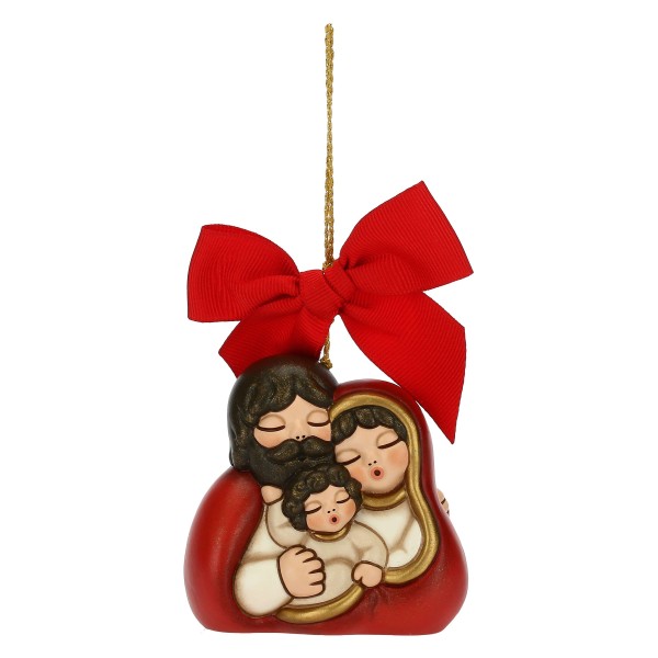 Thun Weihnachtsschmuck S3252A82 Heilige Familie, maxi 7 x 5,5 x 7 cm