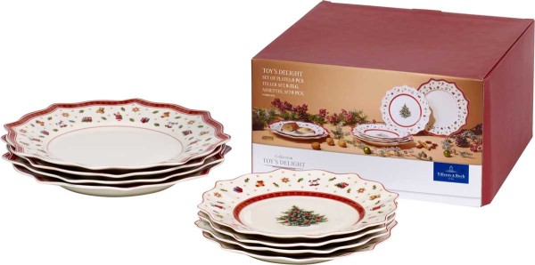 Villeroy &amp; Boch Toy`s Delight 1485859015 Teller Set, 8tlg.