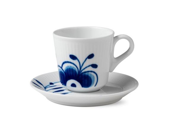 Royal Copenhagen Blue Fluted Mega 1016875 Espressotasse mit Unterer 90 ml