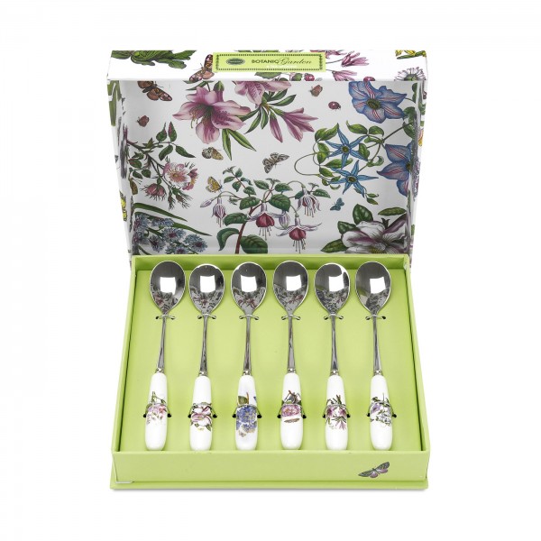 Portmeirion Pimpernel Set 6 Teelöffel BG1101 15 cm