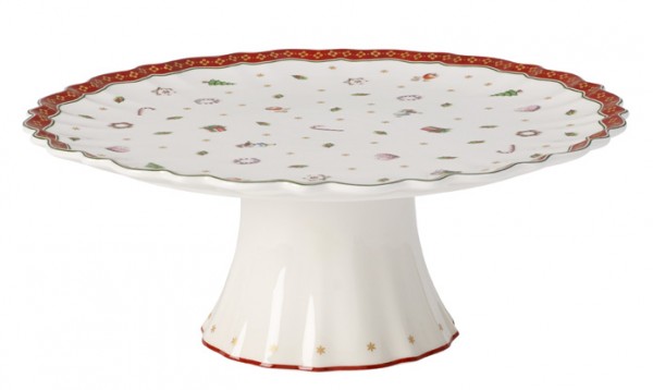 Villeroy &amp; Boch Toy`s Delight 1485852295 Kuchenplatte auf Fuß 28 cm