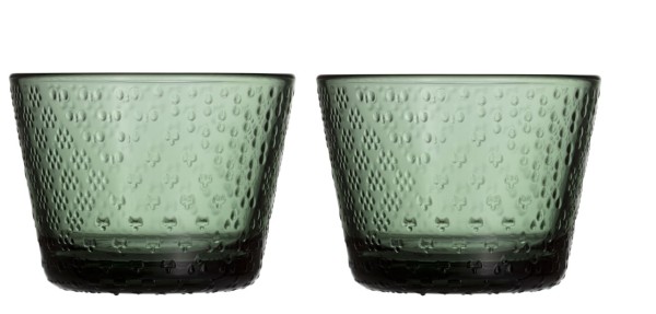 Iittala Tundra 1070604 Becher 160 ml pine green 2 Stck.