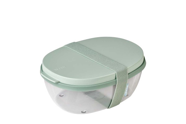 Mepal 107640594700 Salatbox Ellipse - Nordic Sage