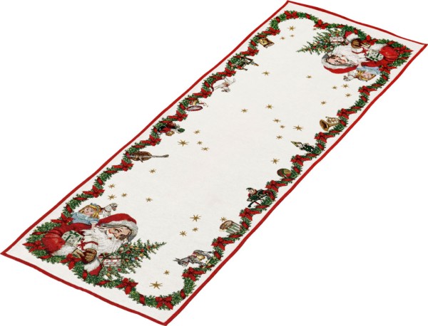 Villeroy &amp; Boch Toy&#039;s Fantasy 14-8332-6153 Gobelin Läufer XL, Santa 49 x 143 cm