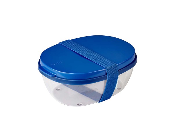 Mepal 107640510100 Salatbox Ellipse - Vivid Blue