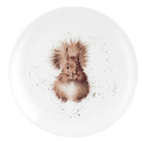 Wrendale Coupe Plate 8 Zoll - Squirrel 20cm