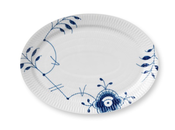 Royal Copenhagen Blue Fluted Mega 1016912 ovale Platte 28cm