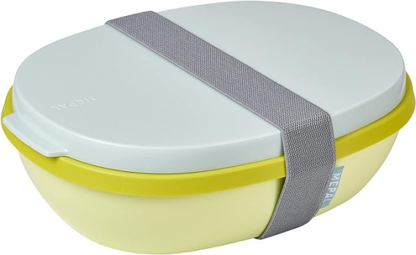 Mepal Ellipse 107640099910 Lunchbox Duo - Lemon Vibe (Limited Edition)