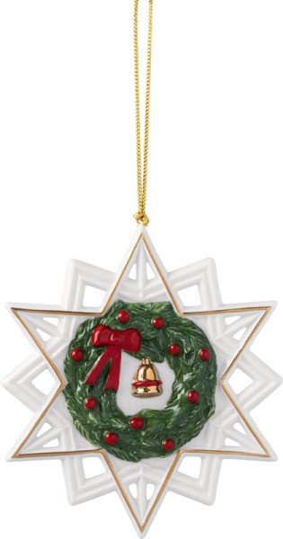 Villeroy &amp; Boch Christmas Classics 14-8675-4342 Ornament Stern, 10 cm