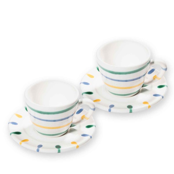 Gmundner Buntgeflammt 0103STES02SET Espresso für 2