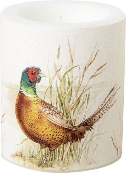 Ihr HUNTED PHEASANT cream CKM1012060 Windlicht 9 x 10,5 cm