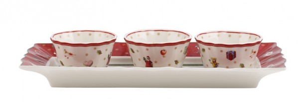 Villeroy &amp; Boch Toy`s Delight 1485858420 Dip Set 4tlg. 26 x 12 x 5 cm