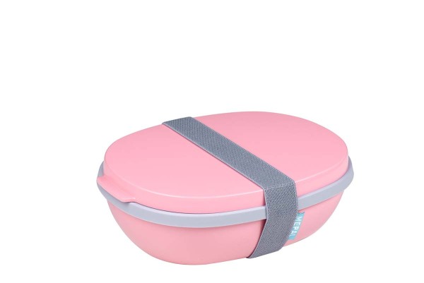 Mepal Lunchboxen 107640076700 Ellipse Duo - Nordic Pink