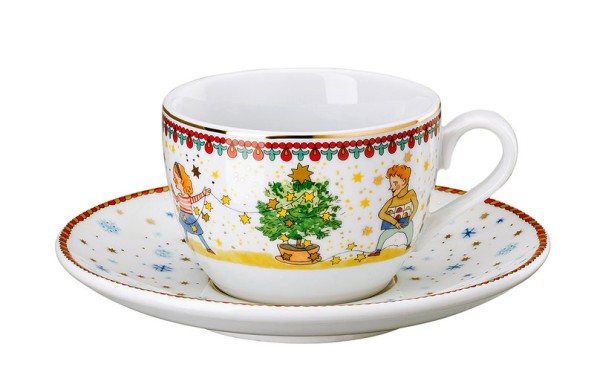 Hutschenreuther Sammelkollektion 24 Weihnachtsleuchten Cappuccinotasse 2-tlg. 0,22l/16 cm