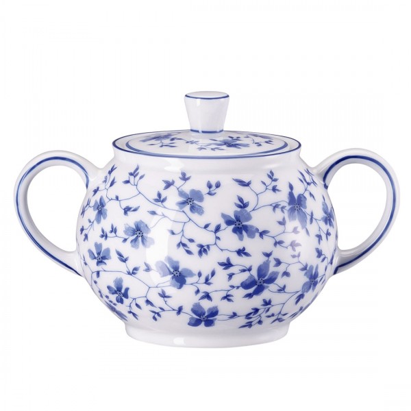 Rosenthal Form 1382 Blaublüten Zuckerdose 6 Personen 0,2 l