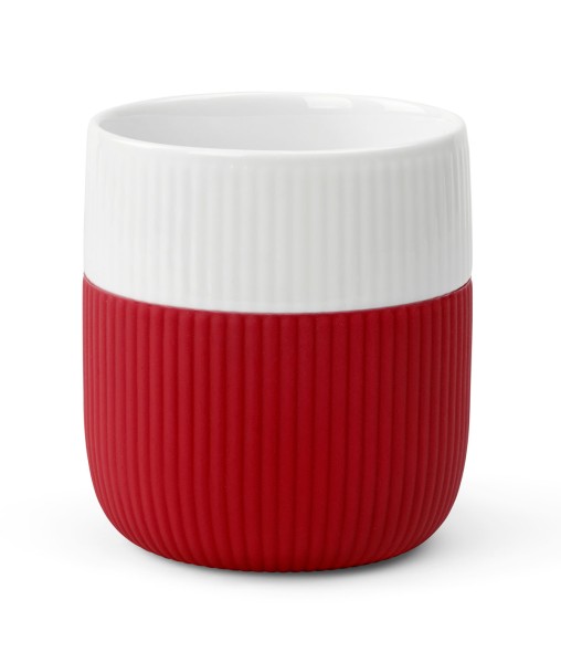 Royal Copenhagen Fluted Contrast Mug 33cl Crimson