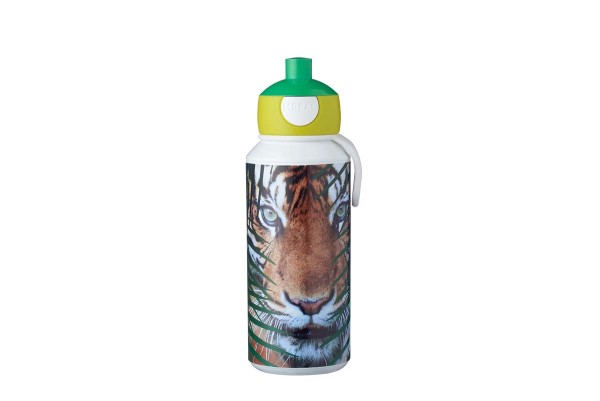 Mepal Campus 107410065354 Trinkflasche Pop-Up 400ml - Animal Planet Tiger