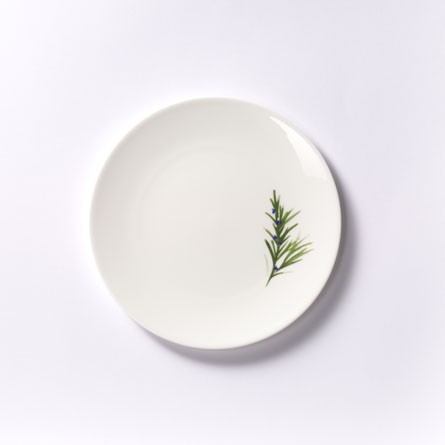 Dibbern FBC Sweet Herbs 0302113402 Teller flach Rosmarin 21 cm