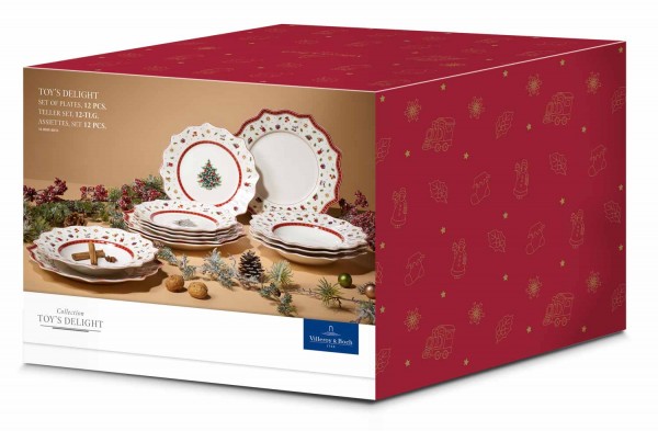 Villeroy &amp; Boch Toy`s Delight 1485858816 Teller Set 12tlg.