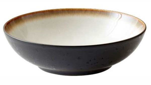 Bitz Schwarz/Creme 12460 Salatschüssel 24 cm